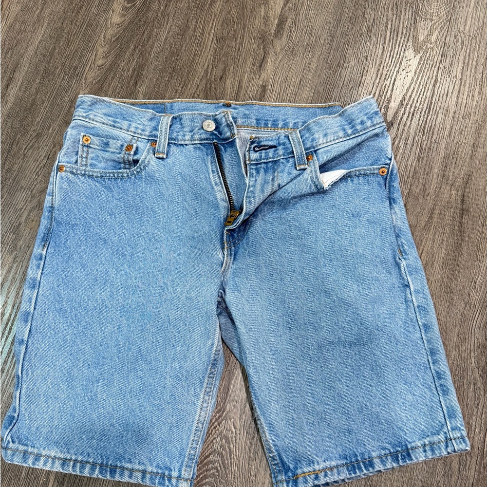 Levi's Light Blue Jean Shorts for Women
